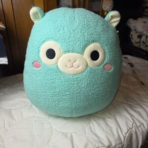 Squishmallows Tim Teal Llama Plush 16” Fuzzy‎ Texture Kellytoy Retired Rare